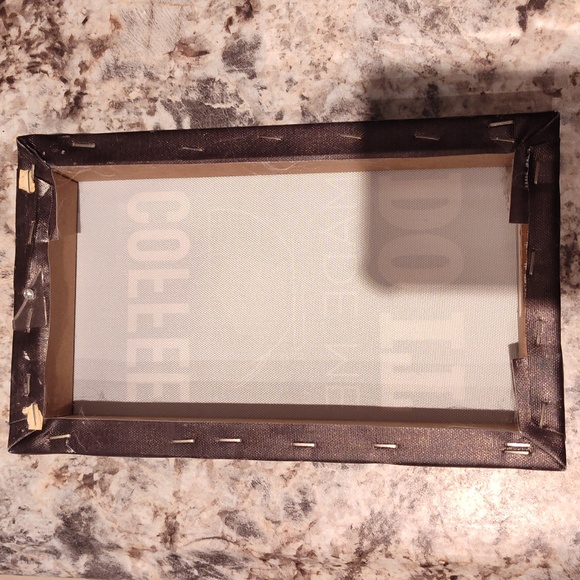 "Coffee made me do it" sign - Picture 2 of 3